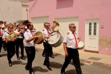 San Ignacio de Loyola se despide de sus fiestas en La Majadilla-Telde (Foto Francisco Javier Santana)